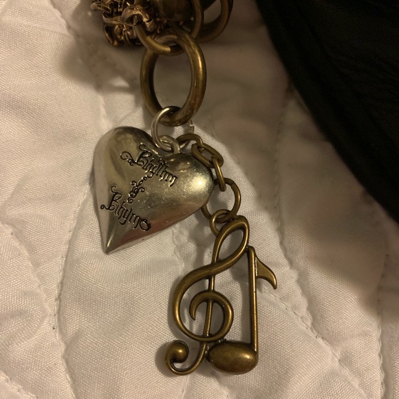 Rhythm & Rhyme Soft Leather Black Crossbody Bag - Picture 5 of 6